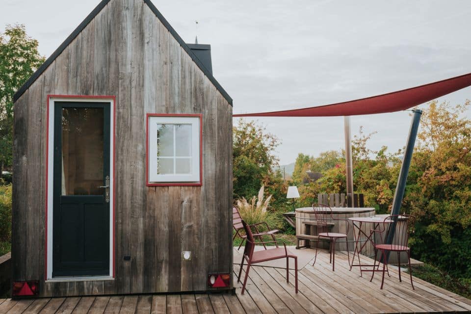 location tiny house rouge