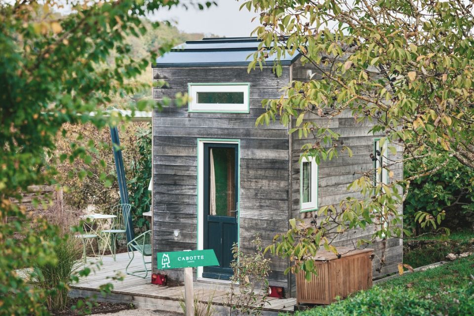 location tiny house verte