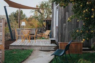 Cabotte jaune, nuit insolite Bourgogne, séjour romantique